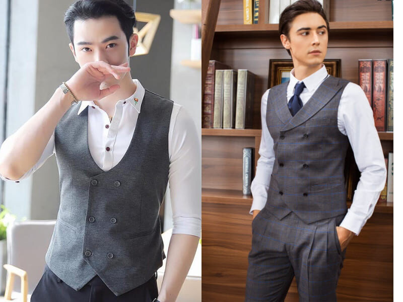 Áo gile vest nam của nhà Misaki Fashion