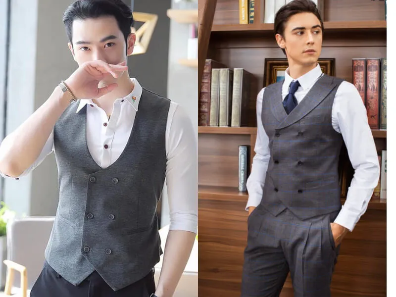 Áo gile vest nam của nhà Misaki Fashion