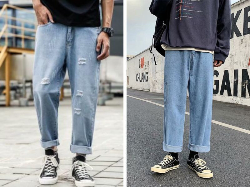 Quần jeans cho người chân ngắn