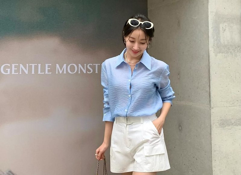 29 Phong Cách Mix Đồ Với Quần Short Vải Thời Trang Nhất