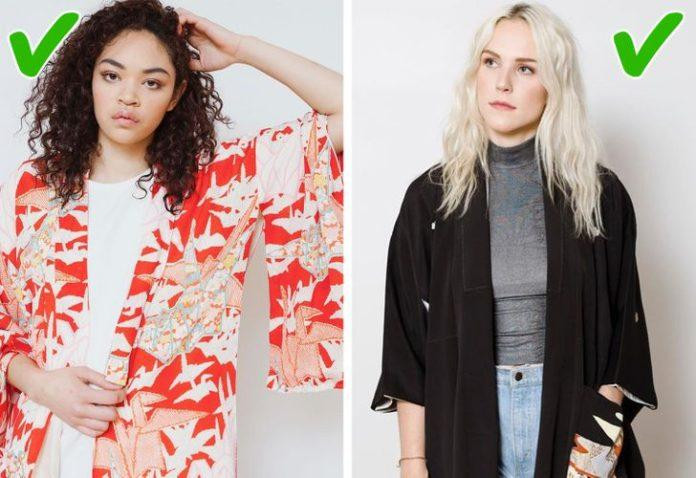 Áo khoác Kimono với nhiều mẫu mã khác nhau