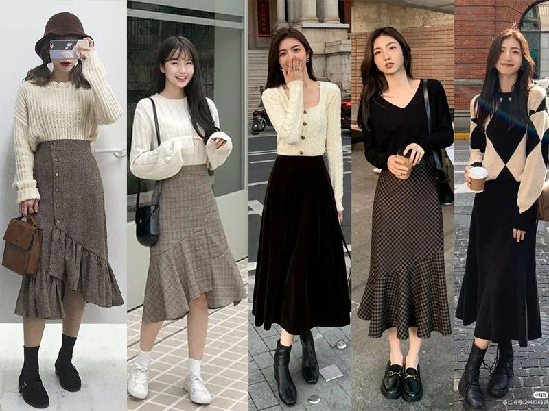 Chân Váy Đuôi Cá Phối Với Áo Gì Cho Nàng Thêm Xinh