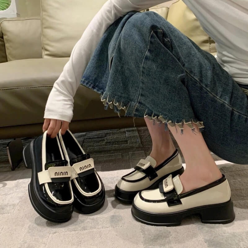 Phối Đồ Với Giày Oxford Nữ Siêu Đẹp, Chuẩn Phong Cách