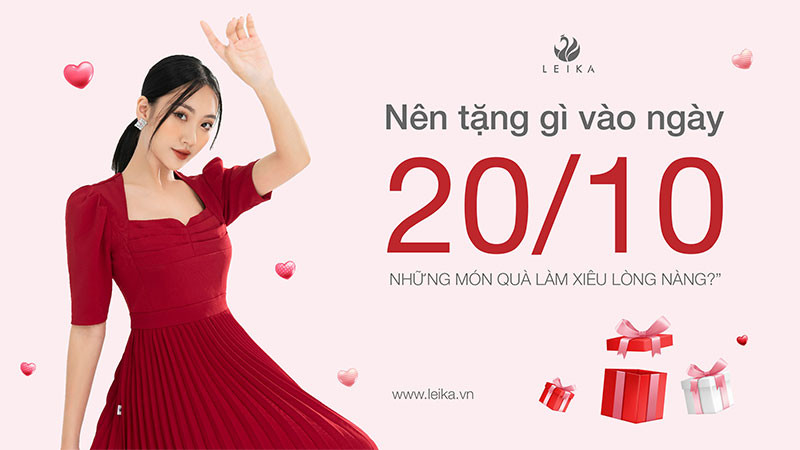 Nên tặng gì vào ngày 20/10: những món quà làm xiêu lòng nàng?