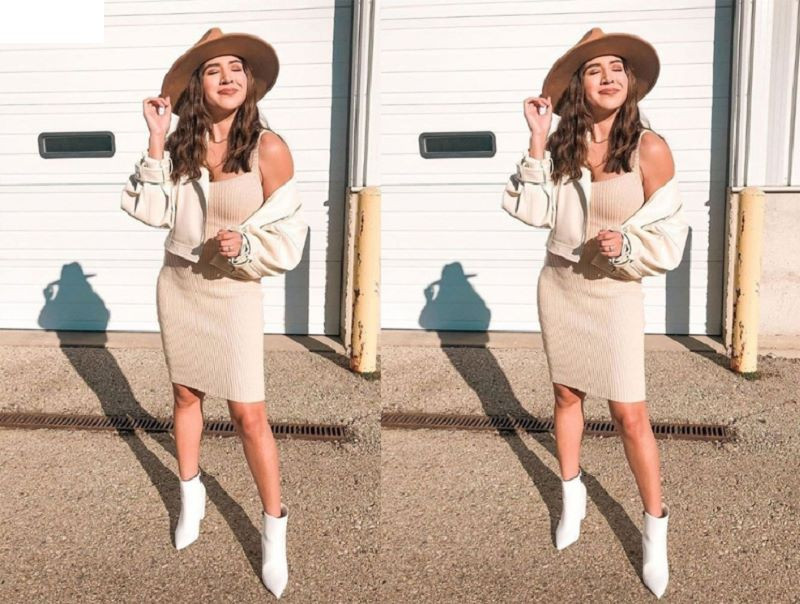 Mix Đồ Với Boot Cổ Ngắn Màu Trắng Siêu Cá Tính Cho Chị Em