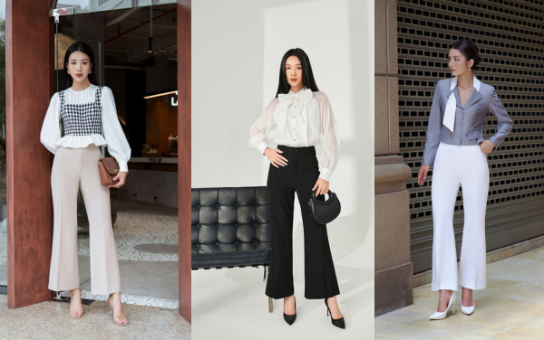 Phối đồ với áo ngắn và áo sơ mi sơ vin