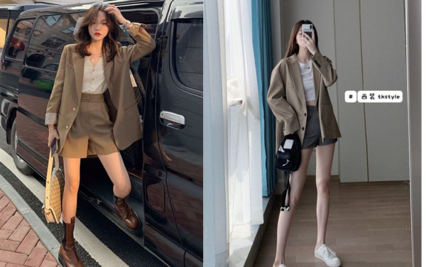 Phối với quần short