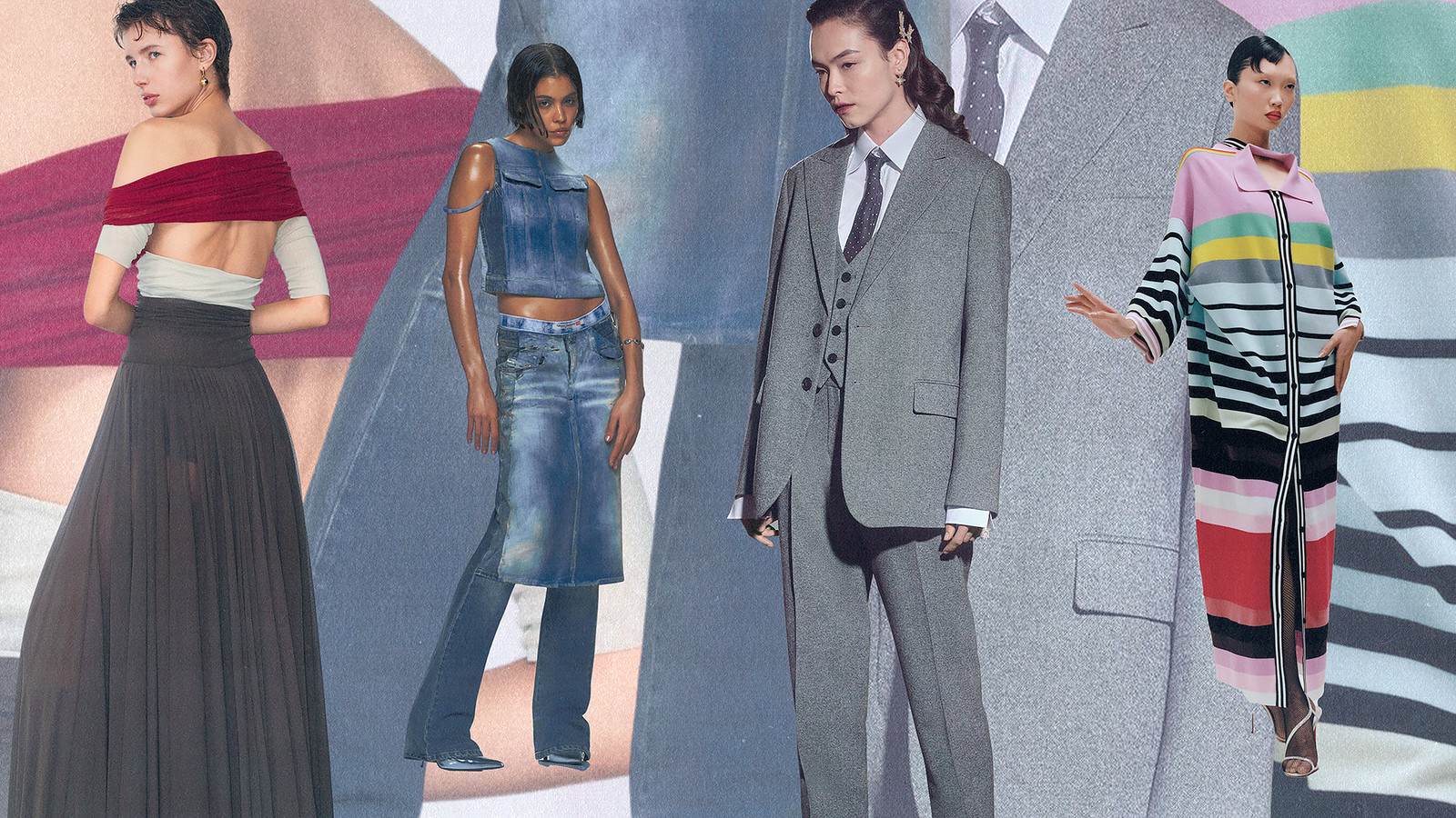 Phong cách thập niên 80 trong thời trang quốc tế 2024