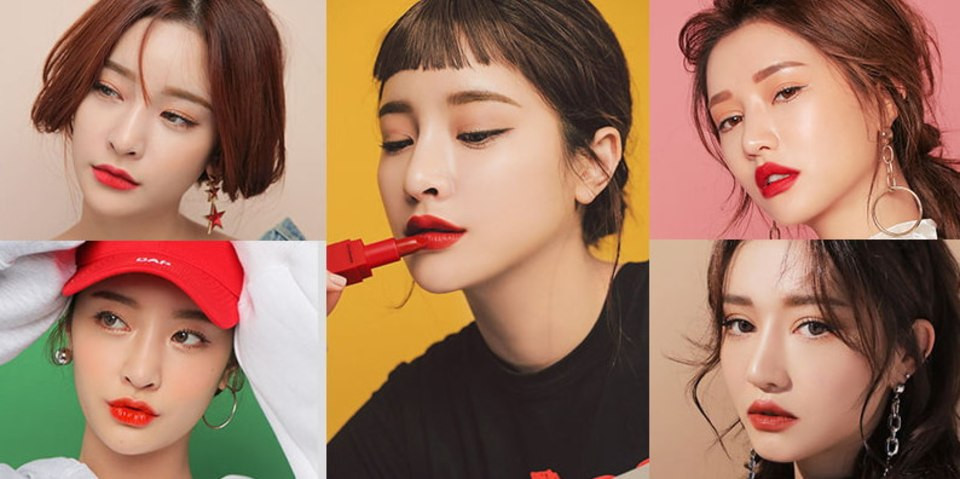 Son môi đậm màu tạo nét đặc trưng