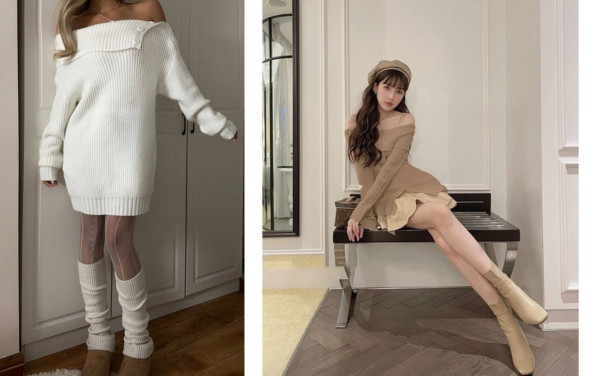 Gợi ý 6 dáng váy len thu đông sang chảnh mặc cho mọi dịp