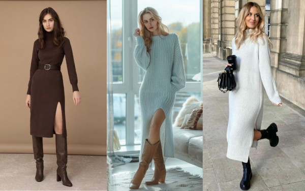 Váy xẻ tà quyến rũ và tinh tế