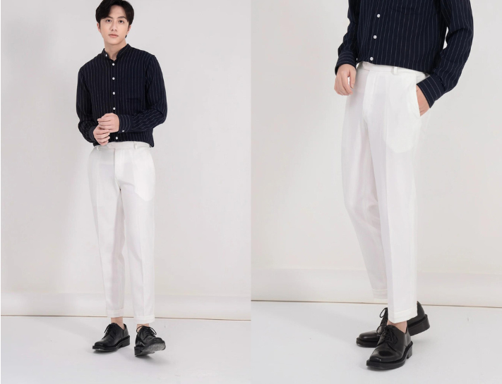 Cropped Pants: Xu Hướng Thời Trang Đầy phong cách cho Nam Giới