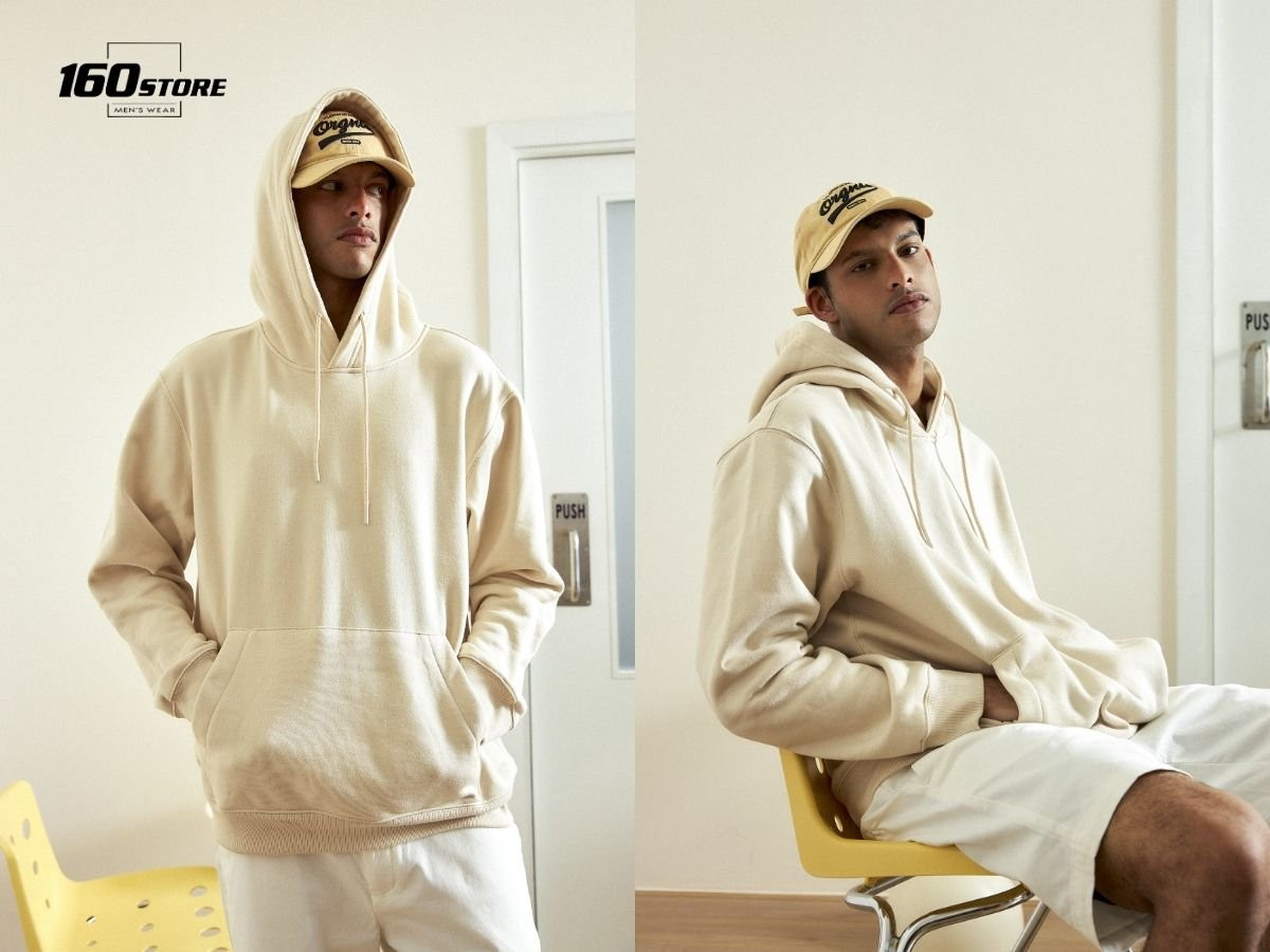 Form oversized rộng rãi, phong khoáng