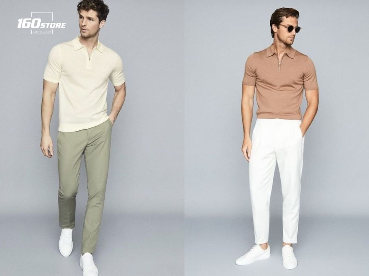 Người thấp nên chọn dáng áo slim fit hoặc regular fit để tôn dáng