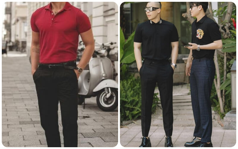 Phối Đồ Quần Âu Áo Polo Độc Đáo Dành Cho Nam Giới