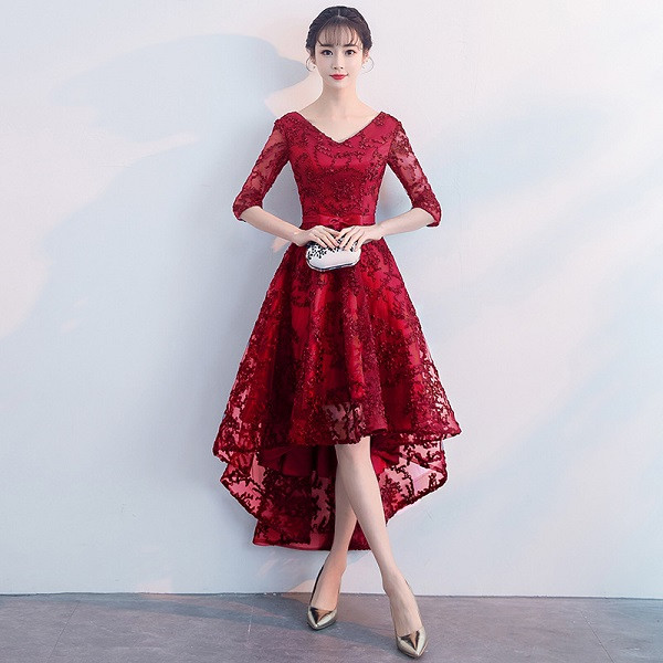 10 Mẫu váy đỏ dự tiệc sang trọng dành cho mọi cô nàng