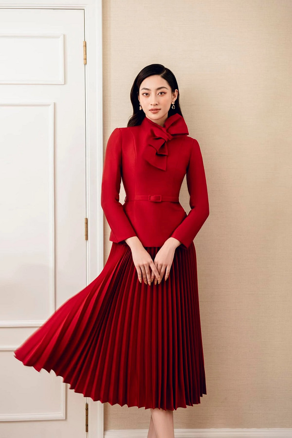 20+ mẫu váy đầm peplum dự tiệc giúp tôn dáng, sang trọng