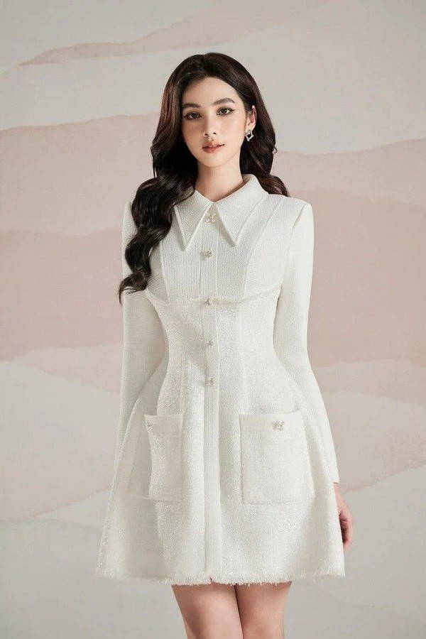 Những mẫu váy trắng dự tiệc cao cấp, đẹp nhất hiện nay