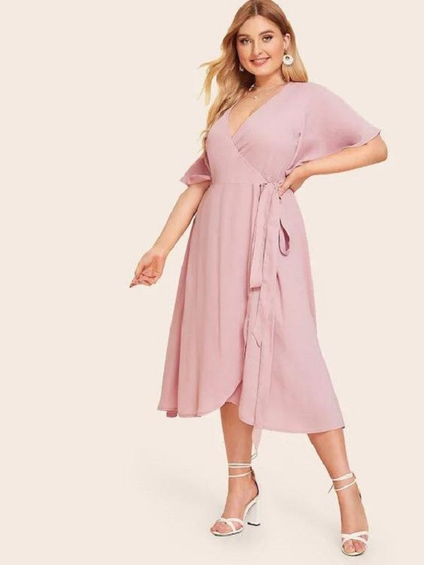 Top mẫu váy chữ A cho người béo bụng thon gọn, hack dáng hiệu quả