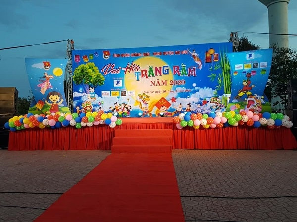 Gợi ý những concept trang trí trung thu tại nhà, ngoài trời, sân khấu