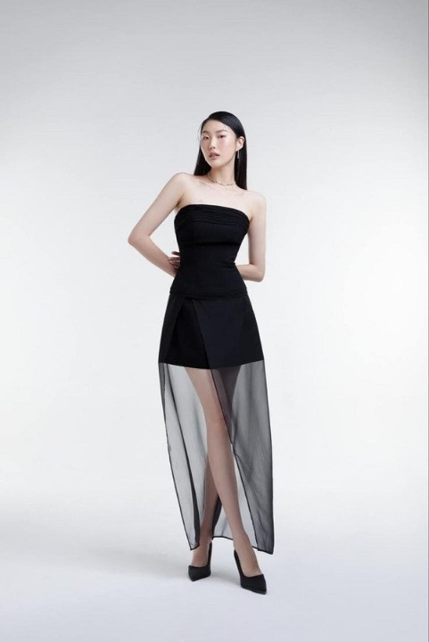 Những mẫu đầm đen dự tiệc sang trọng, trẻ trung, xu hướng thời trang mới