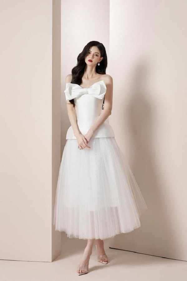 Váy đầm cúp ngực đẹp kiểu dáng sang trọng, gợi cảm &amp; thu hút