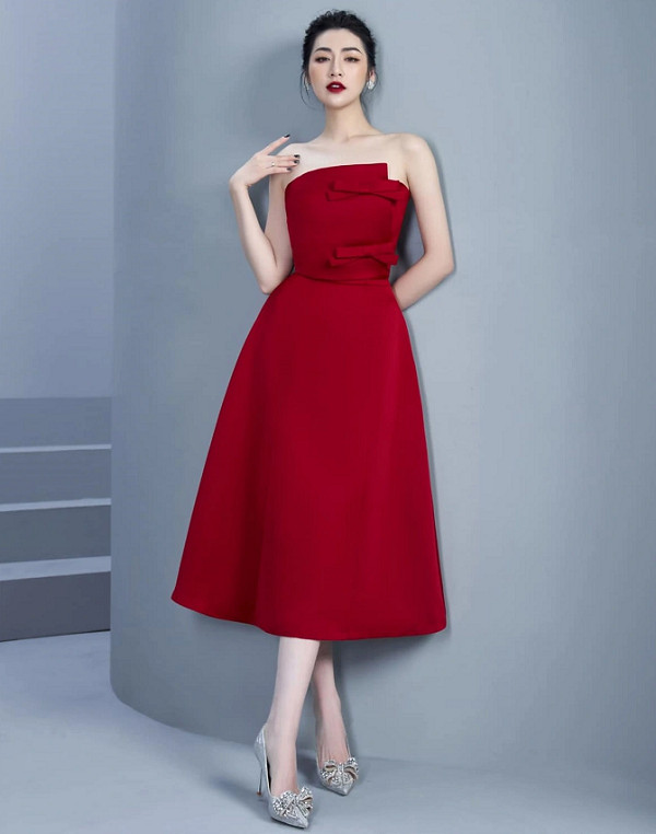 Váy đầm cúp ngực đẹp kiểu dáng sang trọng, gợi cảm &amp; thu hút