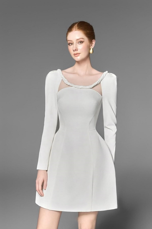 Những mẫu váy trắng dự tiệc cao cấp, đẹp nhất hiện nay